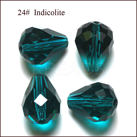 Imitation Austrian Crystal Beads SWAR-F062-8x6mm-24-1