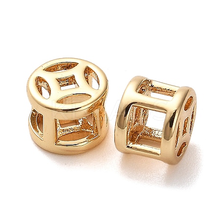 Brass Beads KK-B110-02G-1