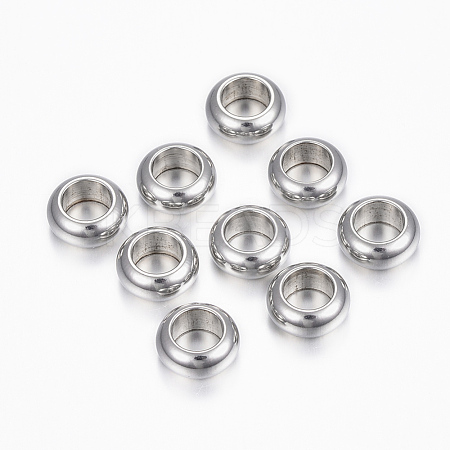 Tarnish Resistant 304 Stainless Steel Spacer Beads X-STAS-H376-41-1