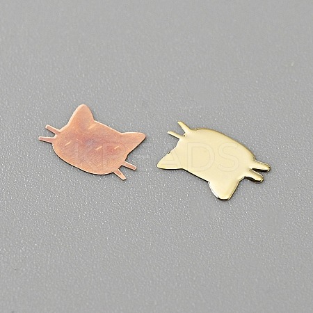 Brass Cabochons MRMJ-WH0003-09C-G-1