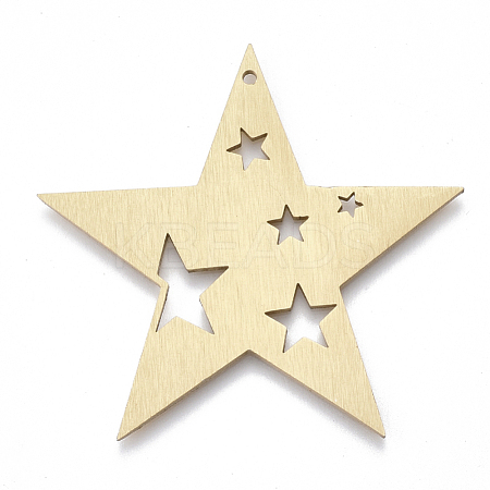 Aluminium Big Pendants ALUM-T001-82G-1