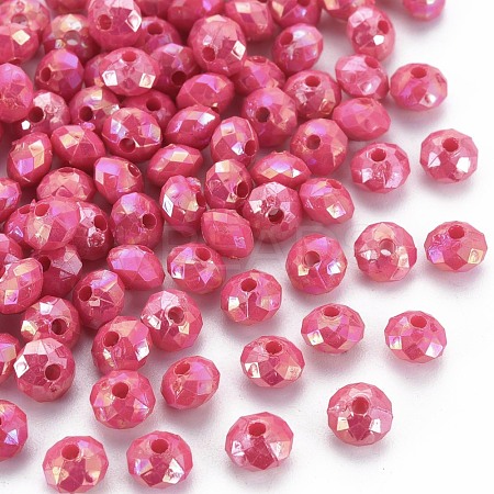 Opaque Acrylic Beads MACR-Q239-018C-09-1