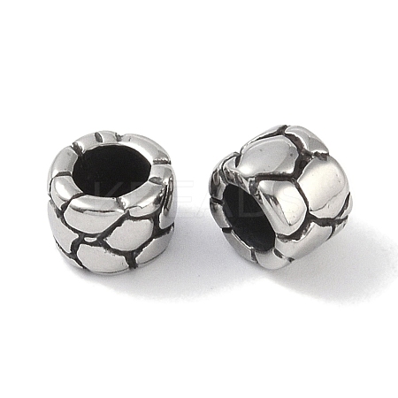 316 Surgical Stainless Steel European Beads STAS-P362-04AS-01-1