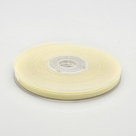 Polyester Velvet Ribbon for Gift Packing and Festival Decoration SRIB-M001-7mm-028-1