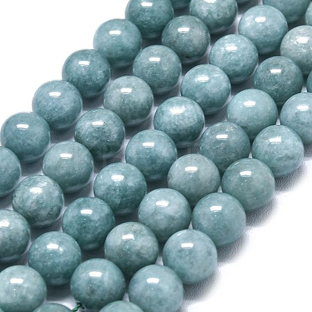 Natural Malaysia Jade Beads Strands G-L645-A01-10mm-12-1