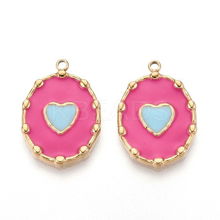 304 Stainless Steel Pendants STAS-N109-155G-1
