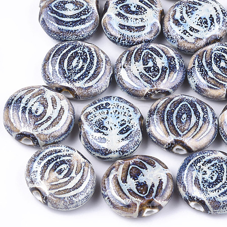 Handmade Porcelain Beads PORC-S498-45G-1