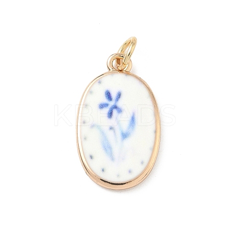 Printed 304 Stainless Steel Pendants LS-STAS-A131-10D-G-1