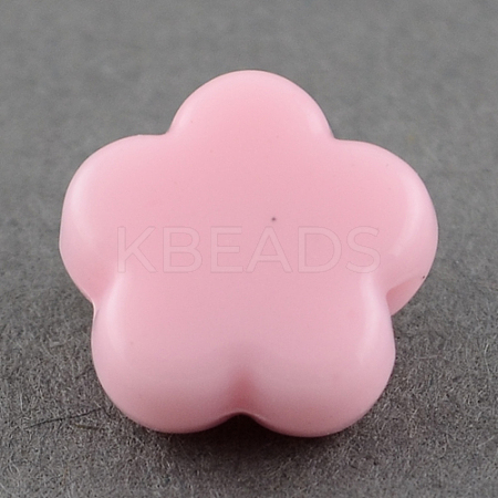 Opaque Acrylic Beads SACR-R796-04-1