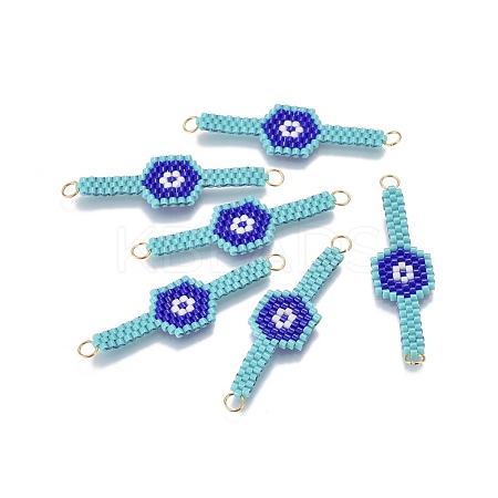MIYUKI & TOHO Handmade Japanese Seed Beads Links SEED-A029-GA01-1