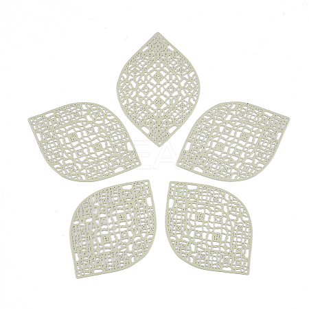 430 Stainless Steel Filigree Pendants LS-X-STAS-S108-12C-1