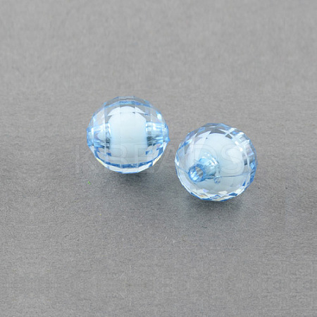 Transparent Acrylic Beads X-TACR-S086-20mm-22-1