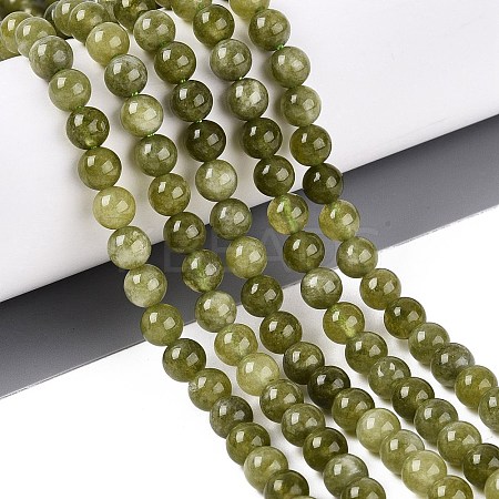 Natural Quartz Beads Strands G-N363-6mm-02-1