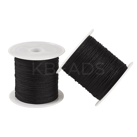 2 Rolls Nylon Chinese Knot Cord NWIR-TA0001-26A-1