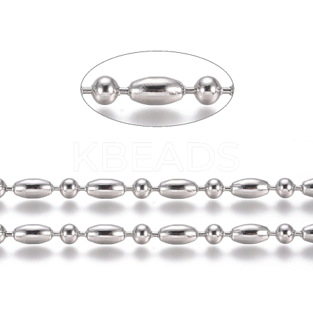 304 Stainless Steel Ball Chains CHS-L024-023E-1