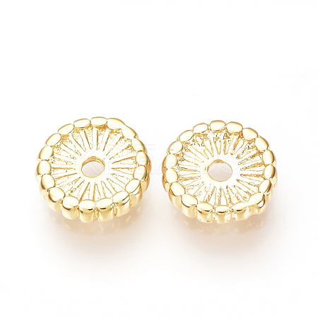 Brass Beads KK-Q735-261G-1