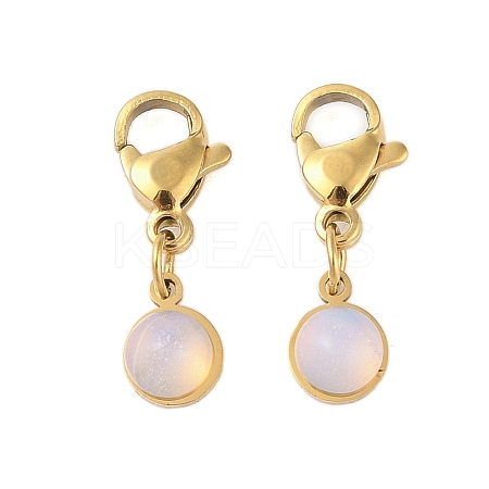 Ion Plating(IP) 316 Surgical Stainless Steel Pendant Decorations STAS-A097-04G-15-1