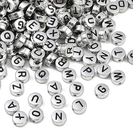 1000Pcs Opaque Acrylic Beads OACR-PA0001-34B-1