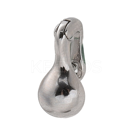 925 Sterling Silver Snap on Bails STER-D300-17P-01-1