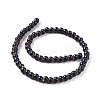Handmade Fancy Antique Glazed Porcelain Ceramic Round Beads Strands PORC-L019-6mm-07-2