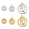12Pcs 6 Styles 304 Stainless Steel Charms STAS-FS0001-97-1