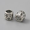 Tibetan Style Alloy European Beads TIBEB-WH0001-29-2