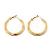 201 Stainless Steel Hoop Earrings EJEW-P304-09G-4