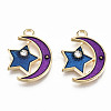 Alloy Enamel Pendants X-ENAM-S126-007-RS-2