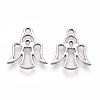 Tibetan Style Alloy Pendants X-TIBEP-A15023-AS-RS-2