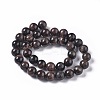 Natural Tiger Eye Beads Strands G-K301-10mm-01-2