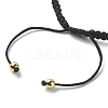 Natural & Synthetic Mixed Gemstone Braided Bead Bracelets BJEW-TA00325-3