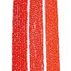 Electroplate Glass Beads Strands EGLA-A044-P4mm-A03-2