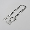 Aluminum Twisted Chain Belts for Jeans Pants FIND-WH20019-169-1