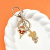 3Pcs Alloy Enamel Keychains KEYC-FS00042-01-7