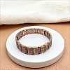 Retro Zinc Alloy Magnetic Therapy Link Chain Bracelets for Men FS-WG8FDED-02-1