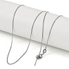 304 Stainless Steel Curb Chain Necklaces NJEW-H042-05P-1