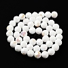 Opaque Glass Beads Strands EGLA-A035-P10mm-L01-2