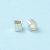 925 Sterling Silver Tube Beads STER-P053-07A-S-3