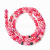 Natural Crackle Agate Bead Strands X-G-R344-4mm-55-3