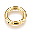 Ion Plating(IP) 201 Stainless Steel Spring Gate Rings STAS-G104-04G-2