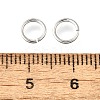 Brass Open Jump Rings KK-V007-004P-05-3