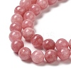 Natural Dyed Jade Beads Strands G-M402-C03-14-3
