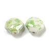 Shell Shape Handmade Porcelain Beads X1-PORC-E022-01D-2