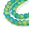 Crackle Glass Beads Strands GLAA-N009-6mm-10-3