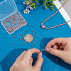 300Pcs Rack Plating Brass Spacer Beads KK-PH0012-43B-RG-3