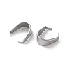 304 Stainless Steel Snap on Bails STAS-V007-02C-P-2