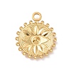 304 Stainless Steel Pendant Rhinestone Settings LS-STAS-G287-16G-2