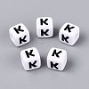 Opaque Acrylic Beads SACR-N020-04A-K-1