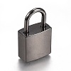 Rectangle Alloy Padlock Mini Lock with Key LS-PALLOY-H191-02EB-2