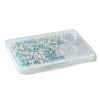 DIY Synthetic Turquoise Turtle & Starfish Stretch Bracelet Making Kits DIY-FS0005-60-3